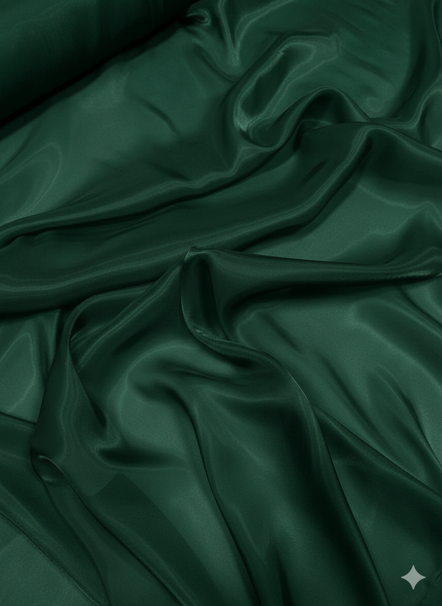 Liquid Organza: High-Gloss Reflective, Sheer Fabric