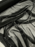 Liquid Organza: High-Gloss Reflective, Sheer Fabric