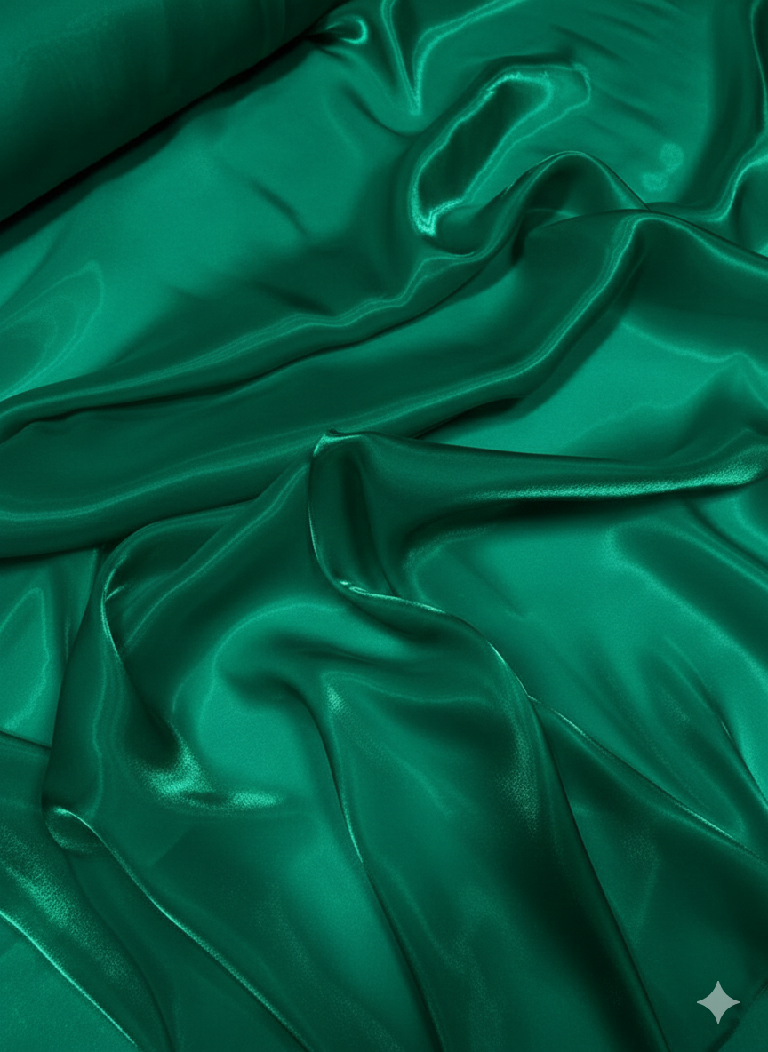 Liquid Organza: High-Gloss Reflective, Sheer Fabric