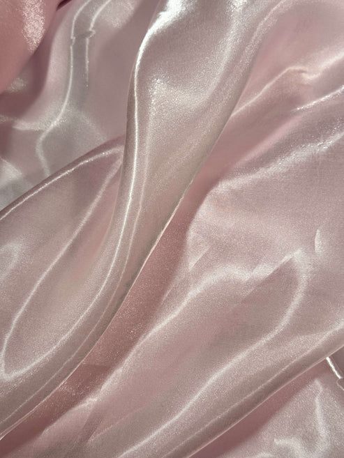 Liquid Organza: High-Gloss Reflective, Sheer Fabric